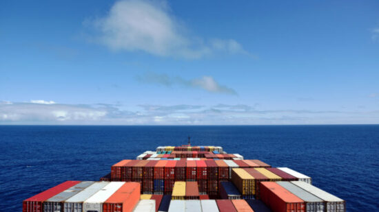 View,On,The,Containers,Loaded,On,Deck,Of,The,Large